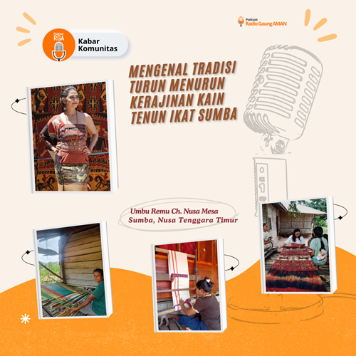 Mengenal Tradisi Turun Menurun Kerajinan Kain Tenun Ikat Sumba
