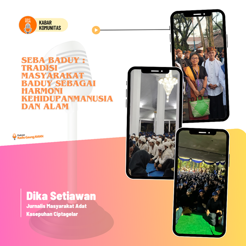 Tradisi Masyarakat Baduy sebagai Harmoni Kehidupan Manusia dan Alam